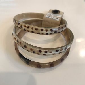 Anthropologie bangle set